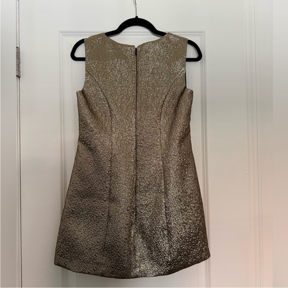 Abercrombie & Fitch Gold Mini Dress - Picture 4 of 4